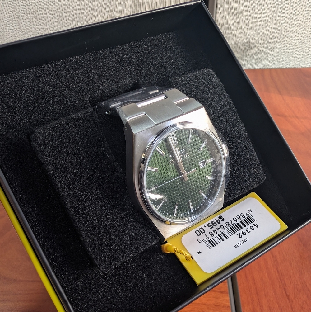 Invicta Men's Stainless Steel Speedway Zager Exclusive Green Dial PRX Homage